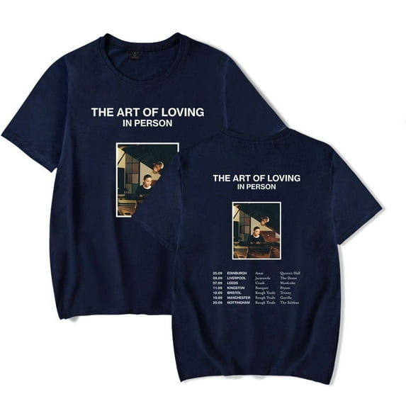 Olivia Dean Tour 2025 T-shirt women's men's pure cotton short sleeved T-shirt fashionable summer street wear