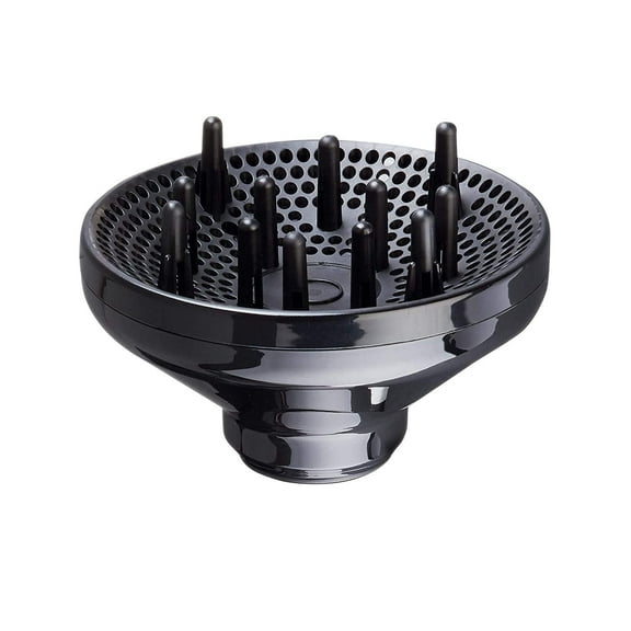 Olivia Garden Ceramic + Ion Professionnal Hair Dryer Snap-on Finger Diffuser - Black (CIDR1-DF1)