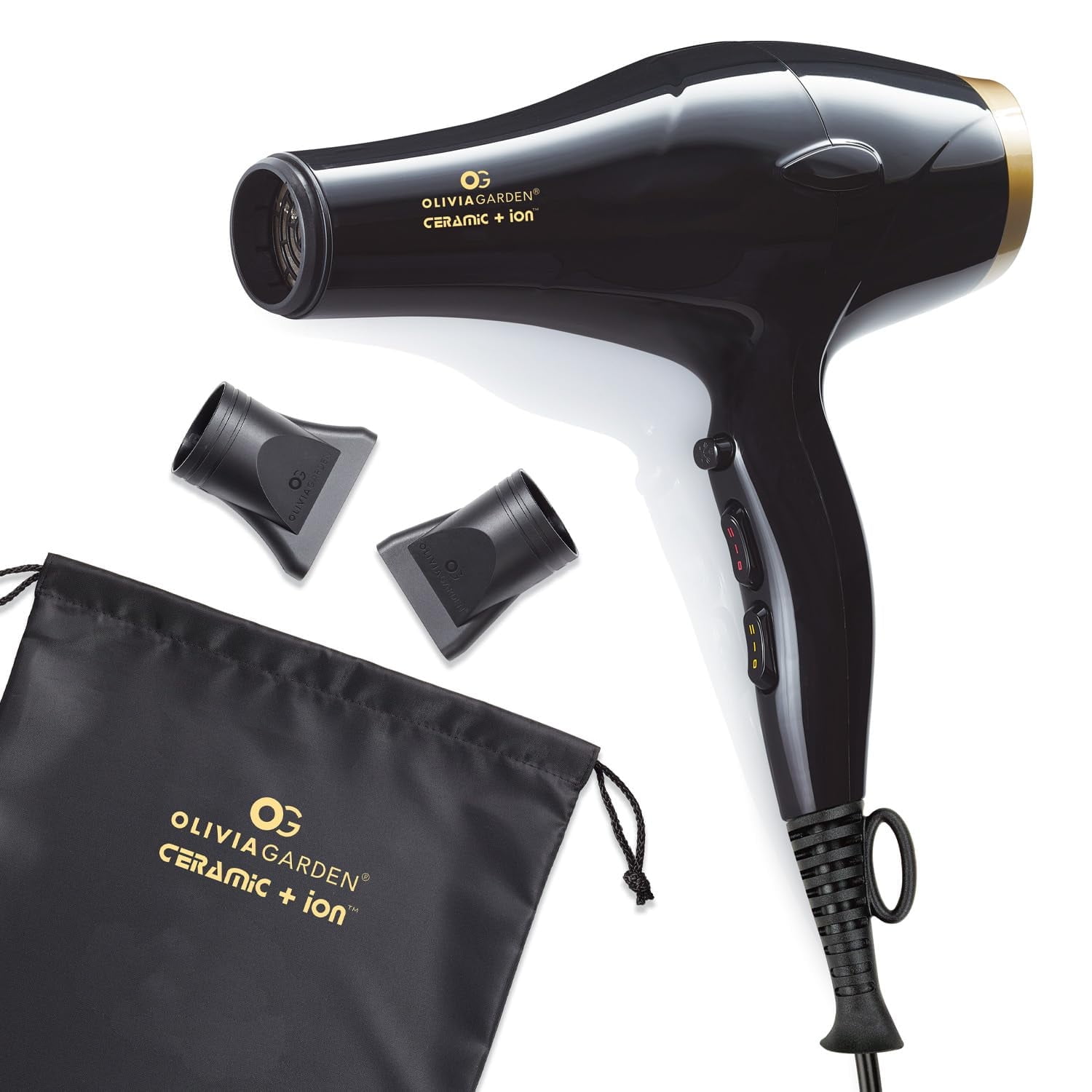 Olivia Garden Ceramic + Ion 1875 Watt Professional Hair Dryer