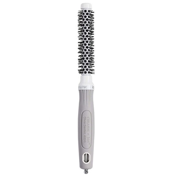 Olivia Garden Ceramic + Ion Round Thermal Hair Brush 0.5" (Not Electrical)