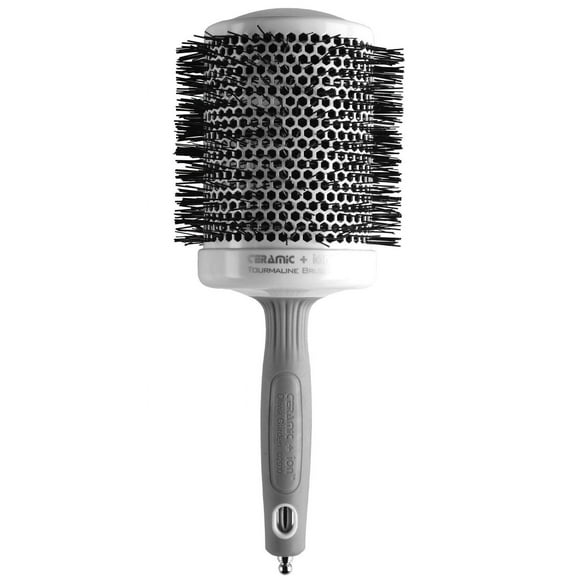 Olivia Garden Ceramic + Ion Round Thermal Hair Brush, 4.25" (Not Electrical)