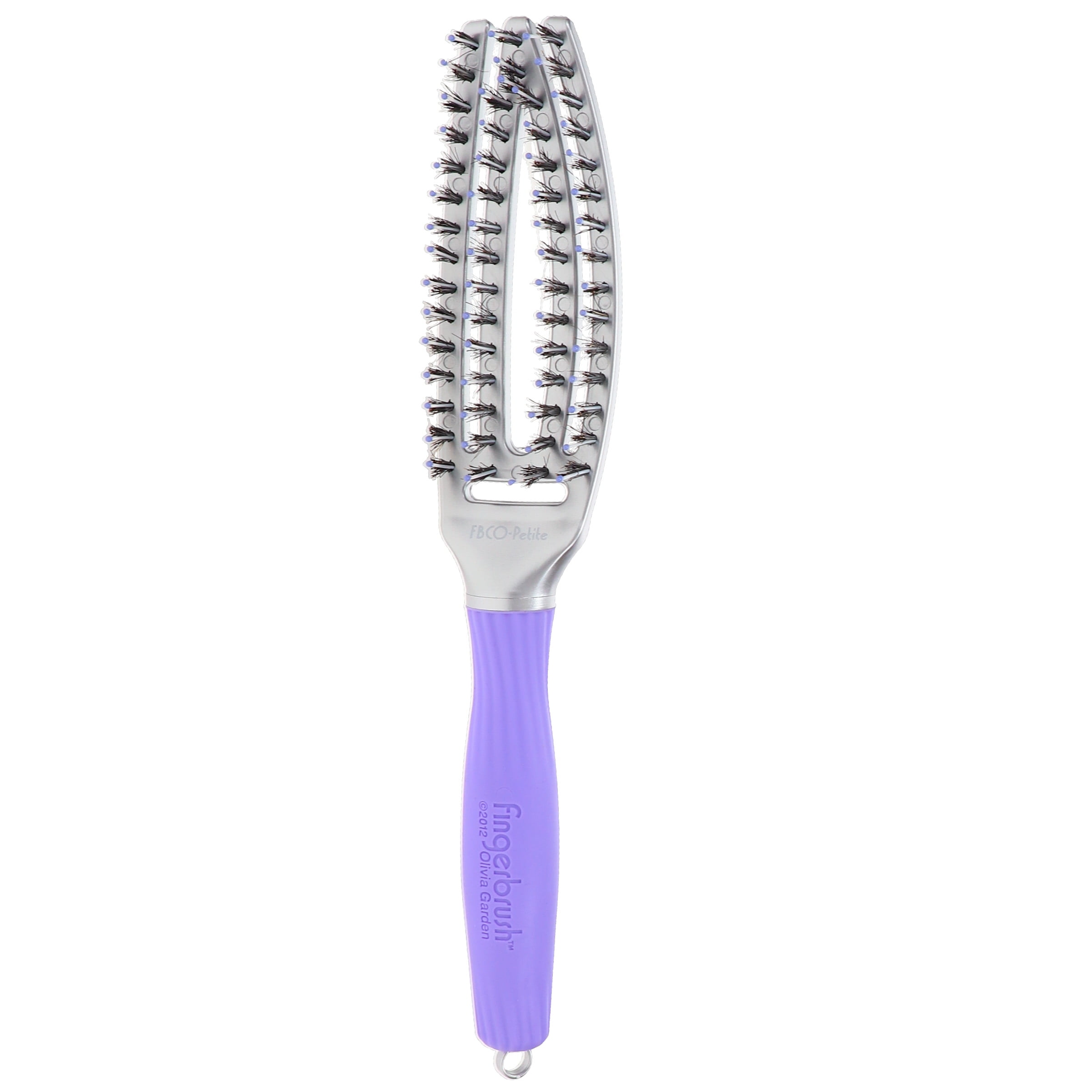 Olivia Garden Fingerbrush Curved & Vented Brush Petite Paddle
