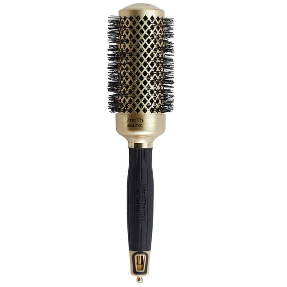 Olivia Garden NanoThermic Ceramic + Ion Hair Brush, NT-44G, 1 3/4"