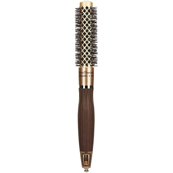 Olivia Garden NanoThermic Ceramic + Ion Round Thermal Hair Brush NT-18 (3/4")