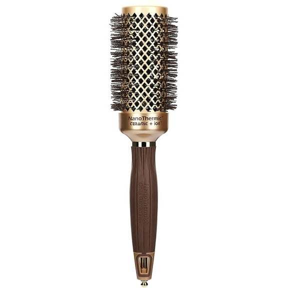 Olivia Garden NanoThermic Ceramic   Ion Round Thermal Hair Brush NT-44 (1 3/4")