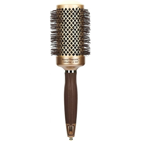 Olivia Garden NanoThermic Ceramic + Ion Round Thermal Hair Brush NT-54 (2 1/8")