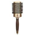 thumbnail image 1 of Olivia Garden NanoThermic Ceramic + Ion Round Thermal Hair Brush NT-64 (2 3/4") gold and chocolate, 1 of 9