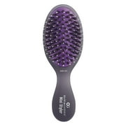 Olivia Garden OG Brush Styler, To Smooth and add Shine, All hair Types, pocket-size, perfect for travel, removable cushion, scalp hugging shape massages the scalp, for women, men and children, Black