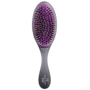 Olivia Garden OG Brush Styler, To Smooth and add Shine, All hair Types, removable cushion for easy cleaning, scalp hugging for scalp massage, gentle, for women, men and children, Black