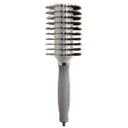 Olivia Garden Turbo Vent Oval Twin & 100% Boar Hair Brush CIOVL-TWINMD (Twin Medium)
