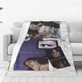Olivia Girl Rodrigo Throw Blanket Drivers License Music Sour Album 3D