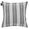 thumbnail image 1 of Olivia Gray PWT01617 20 x 20 in. Tyson Striped Cotton Pillow, Charcoal, 1 of 4