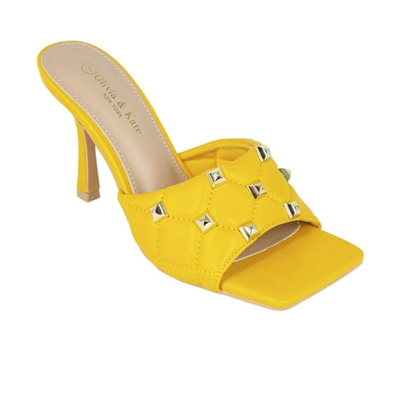 Olivia & Kate Women's Adult Embellished Studded High-Heel Stiletto Sandal