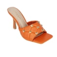 thumbnail image 1 of Olivia & Kate Women's Adult Embellished Studded High-Heel Stiletto Sandal, 1 of 8