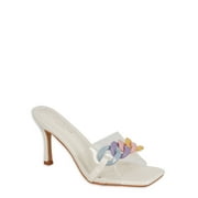 OLIVIA KATE Olivia & Kate Women's Sarabeth Chain Mid-Heel Sandals, Sizes 6-11