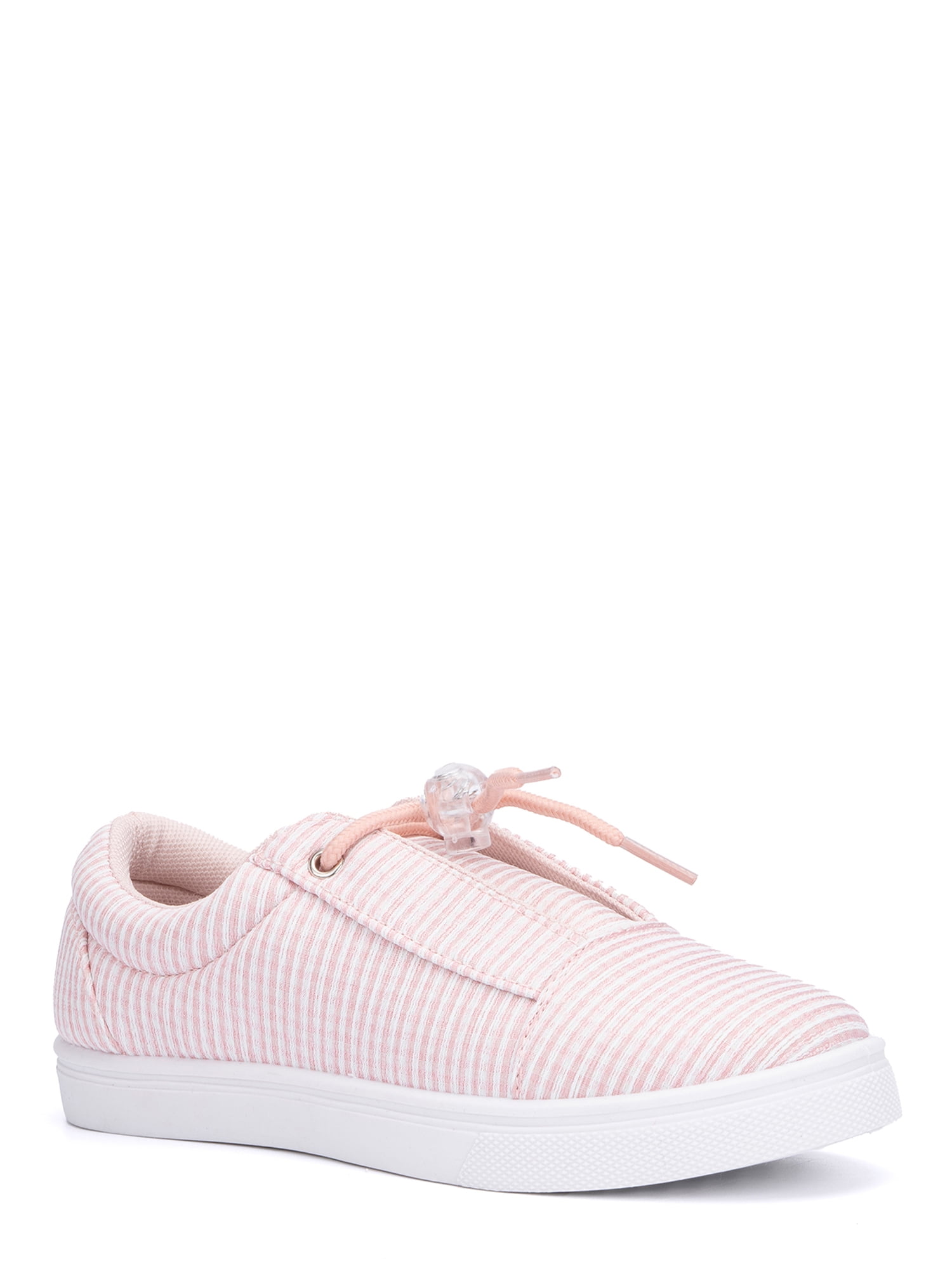 Women knitted twist clearance pink slip on sneakers