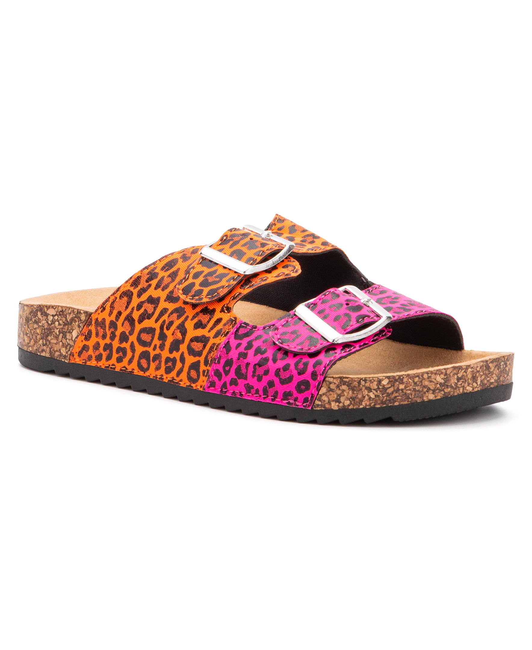 Olivia Girls Twin Leopard Sandals Walmart.com