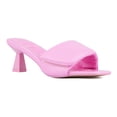 thumbnail image 1 of Olivia Miller Women's Allure Heel Sandal Square Toe with Polyurethane Lining, 1 of 8