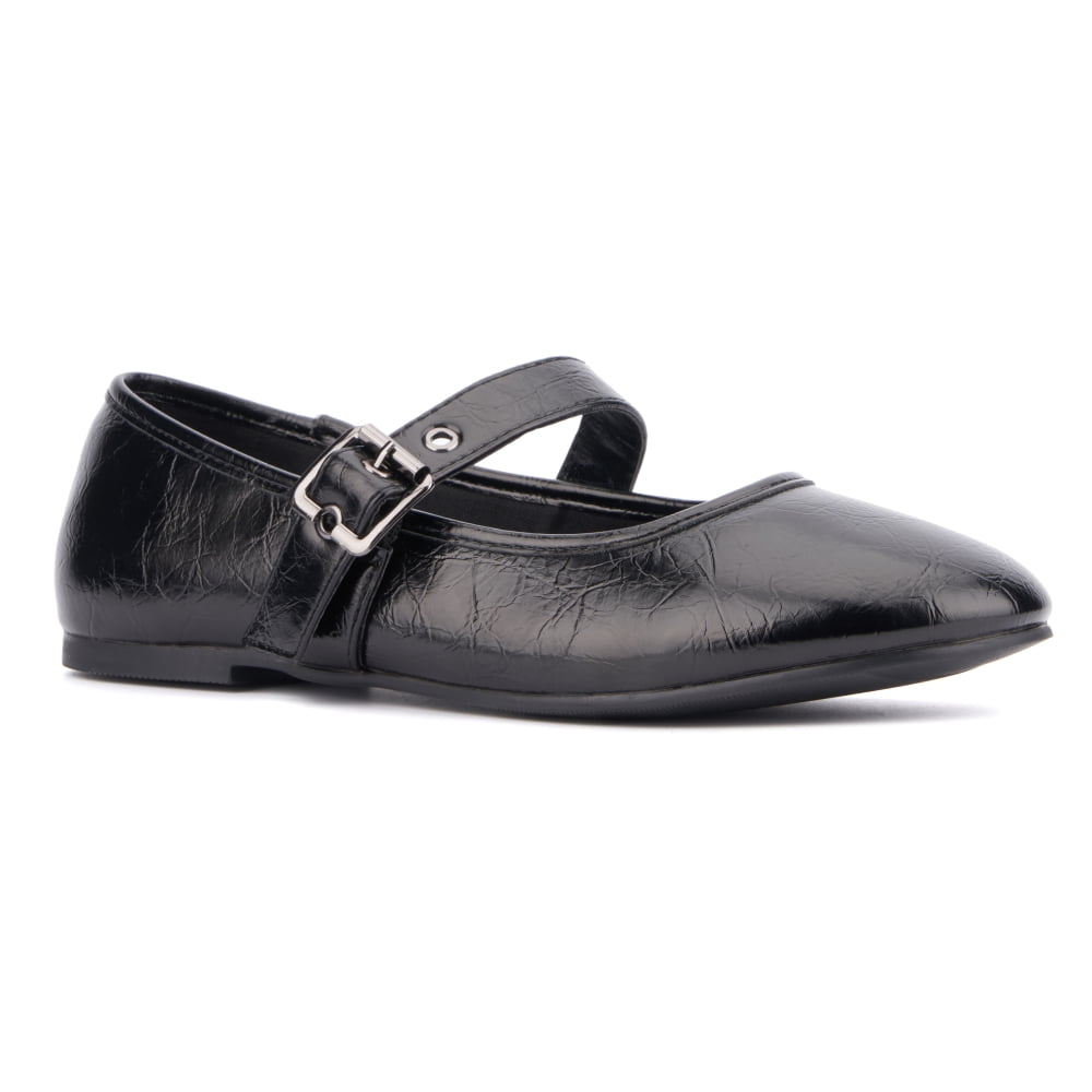 Olivia Miller Women's Eastern Star Metallic Mary Jane Flats