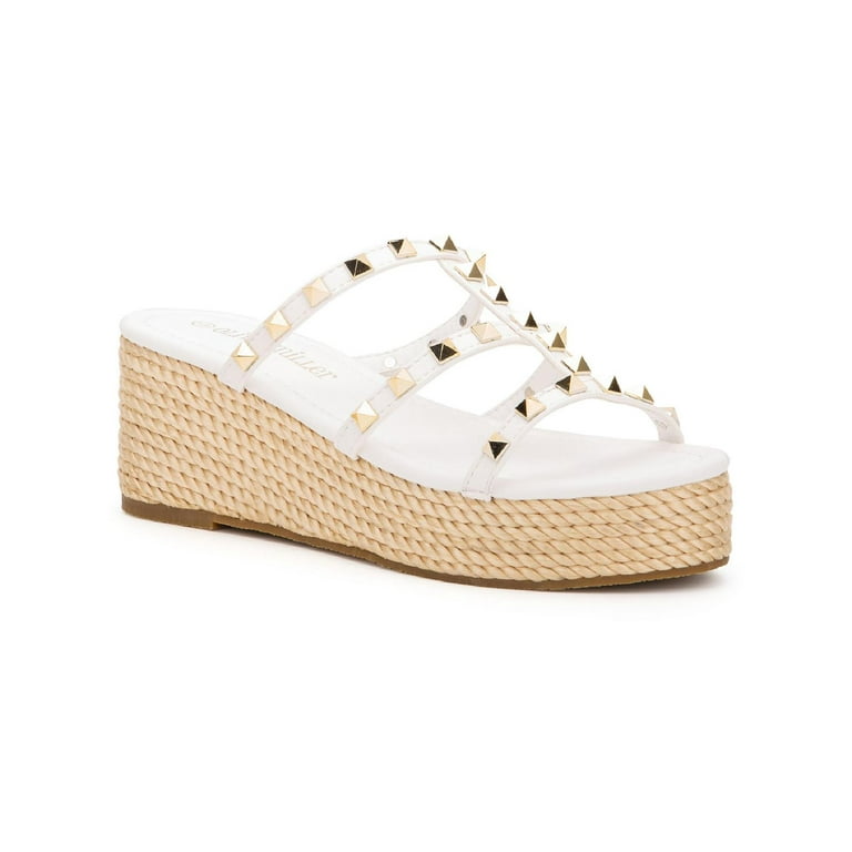 Miller espadrille sandal 2025 metallic leather