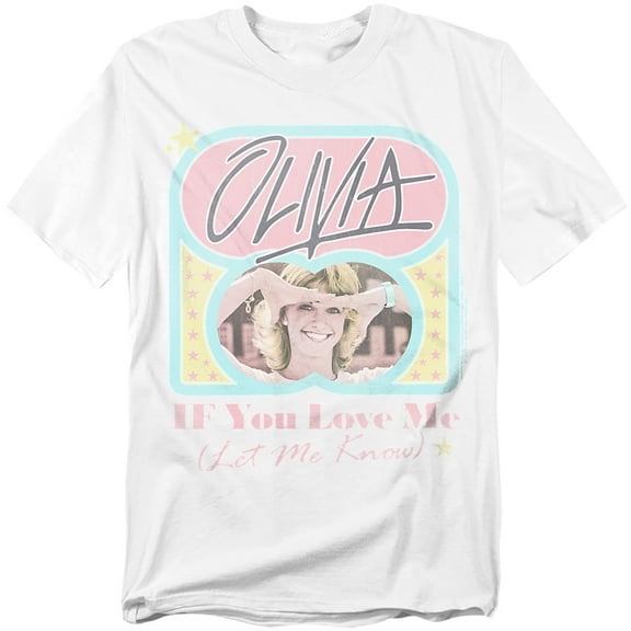 Olivia Newton John T-Shirt If You Love Me Unisex Graphic Tee for Men & Women