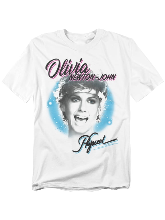 T-Shirt Lets Get Physical Airbrushed Unisex Graphic Tee for Men & Women