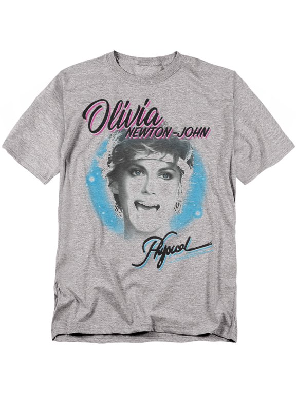 T-Shirt Lets Get Physical Airbrushed Unisex Graphic Tee for Men & Women