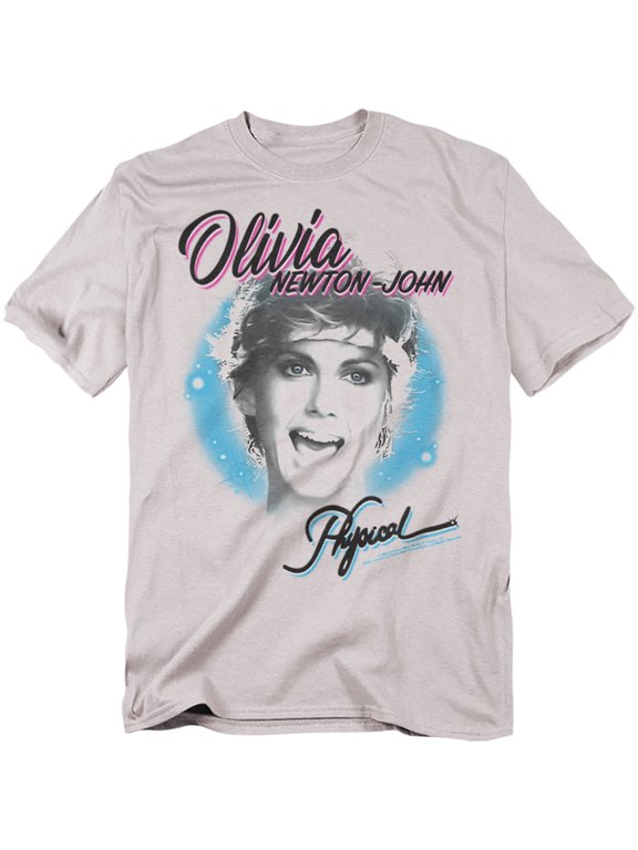 T-Shirt Lets Get Physical Airbrushed Unisex Graphic Tee for Men & Women