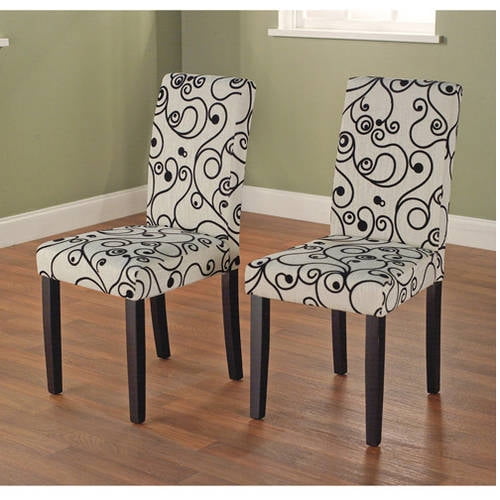 Olivia Parson Chair Black Set of 2