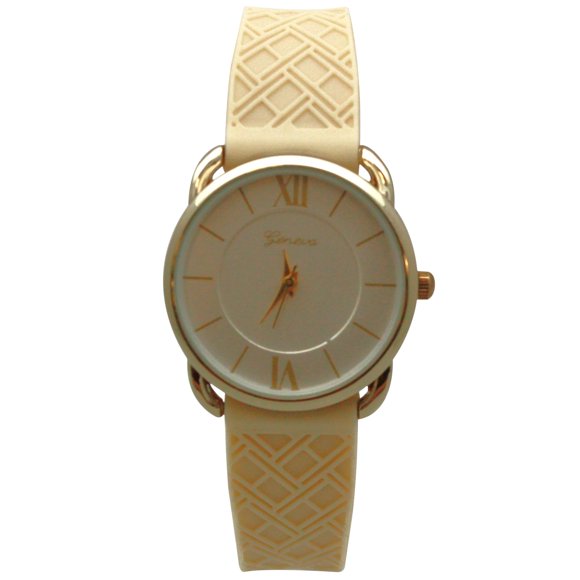 Simple Everyday Silicone Band Women Watch