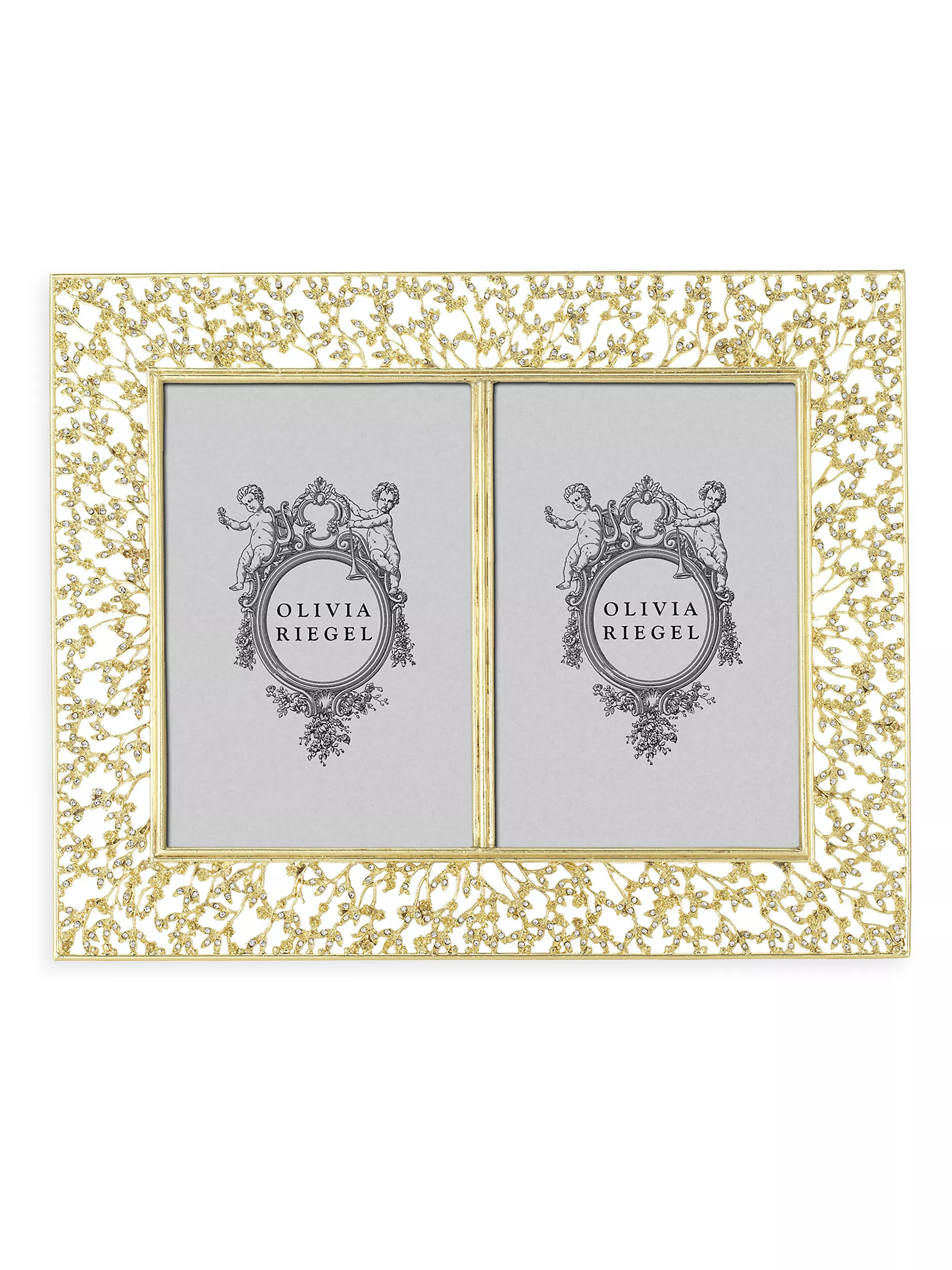 Olivia Riegel ゴールドフローラ 4x6 フレーム(r) - 4x6並行輸入