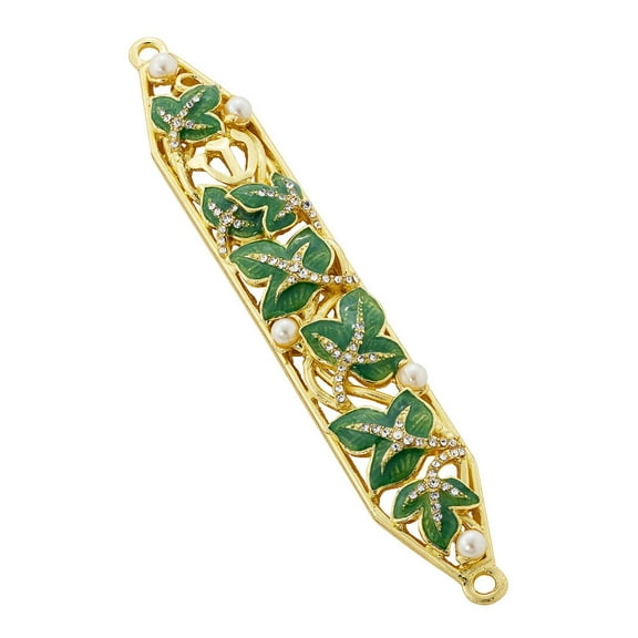 Olivia Riegel Ivy 6in Mezuzah, Green