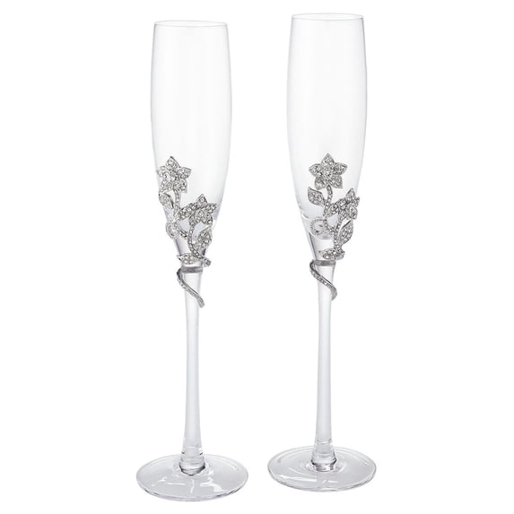 Olivia Riegel Set of 2 Flora Flutes, os