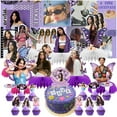 thumbnail image 1 of Olivia Rodrigo Party Supplies Honeycomb Centerpieces Table Toppers Backdrop Decorations for Birthday, 1 of 8