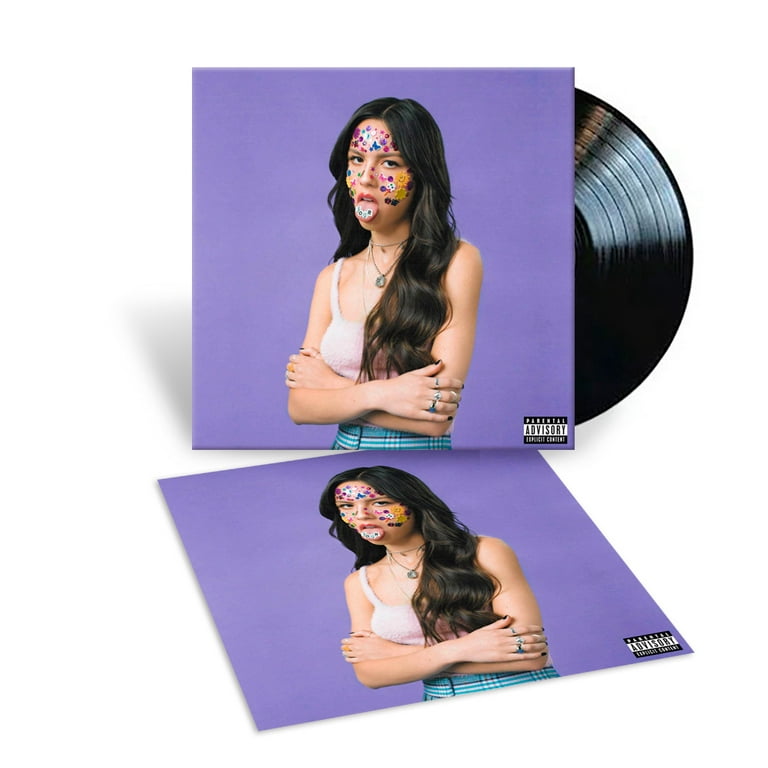 Olivia Rodrigo- Sour- LP with Frameable Album Artwork- Vinyl 