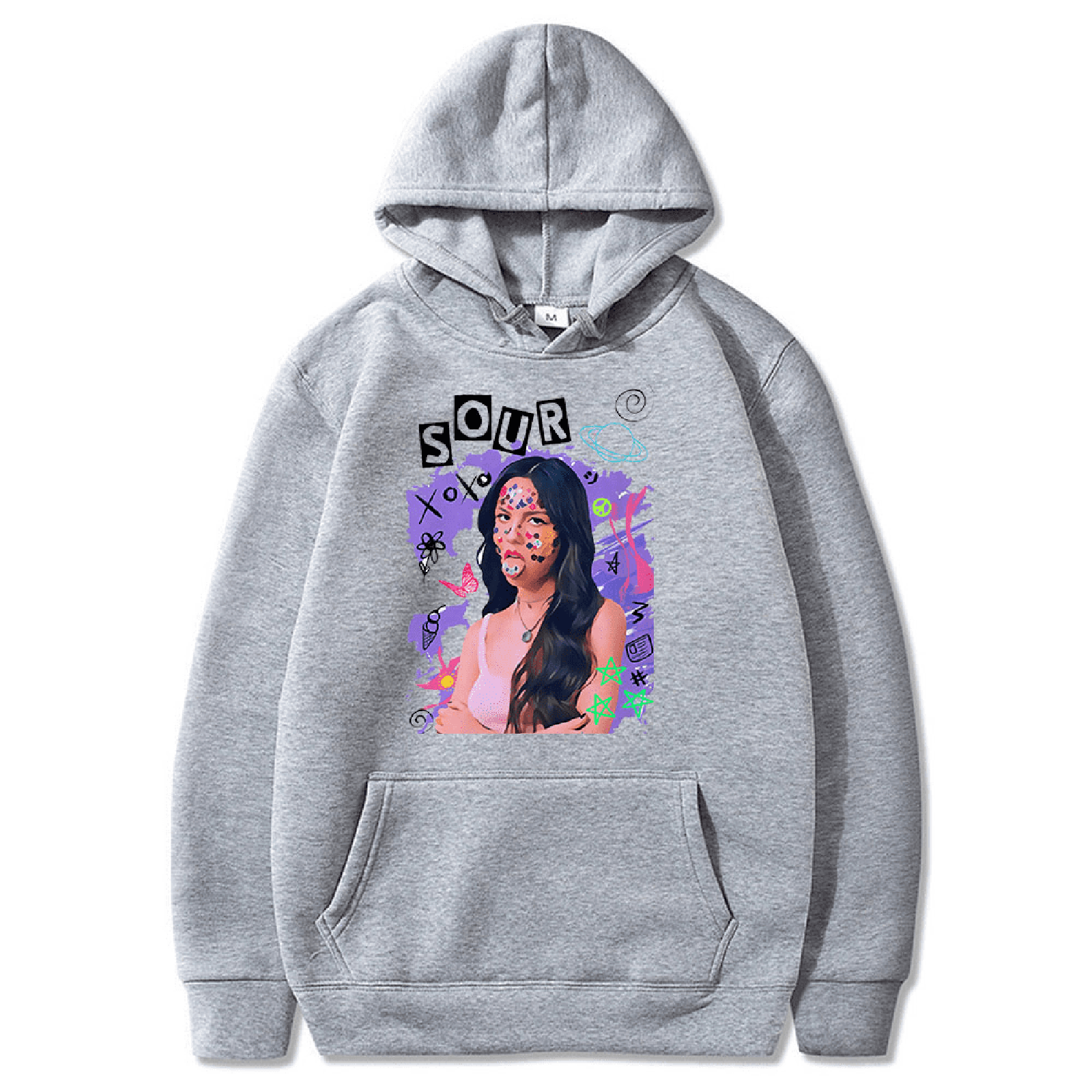 Olivia Rodrigo Themed Hoodie with Unique Sour Graphic Design in Various ...