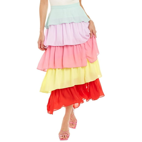 Olivia Rubin womens Elodie Skirt, 12, Green