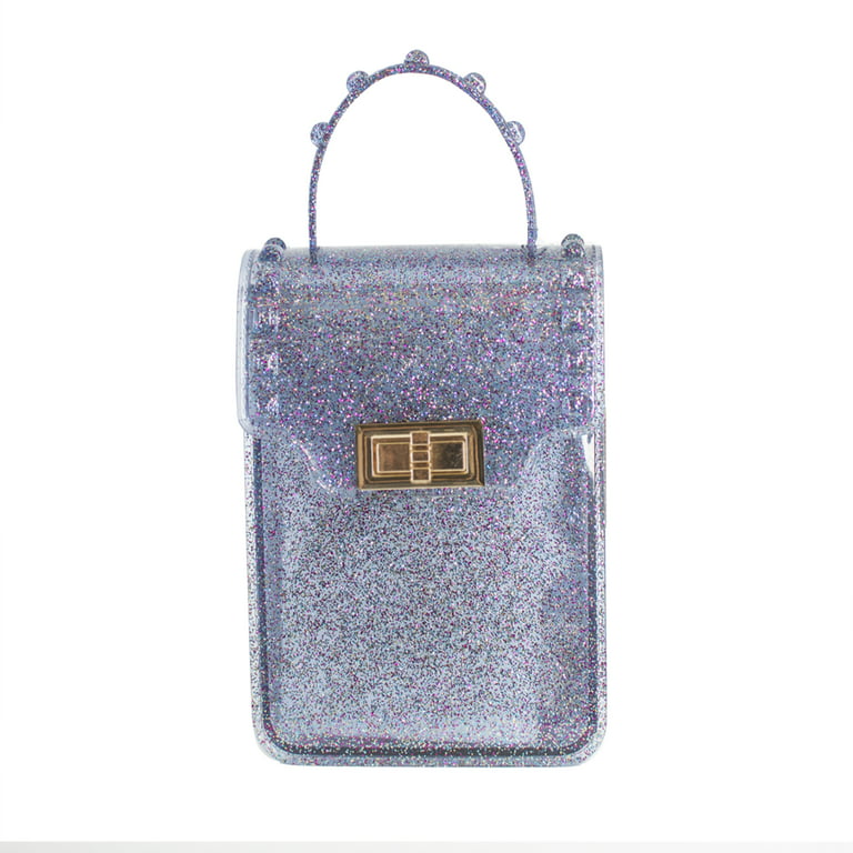 Mini Glitter Detail Crossbody Bag