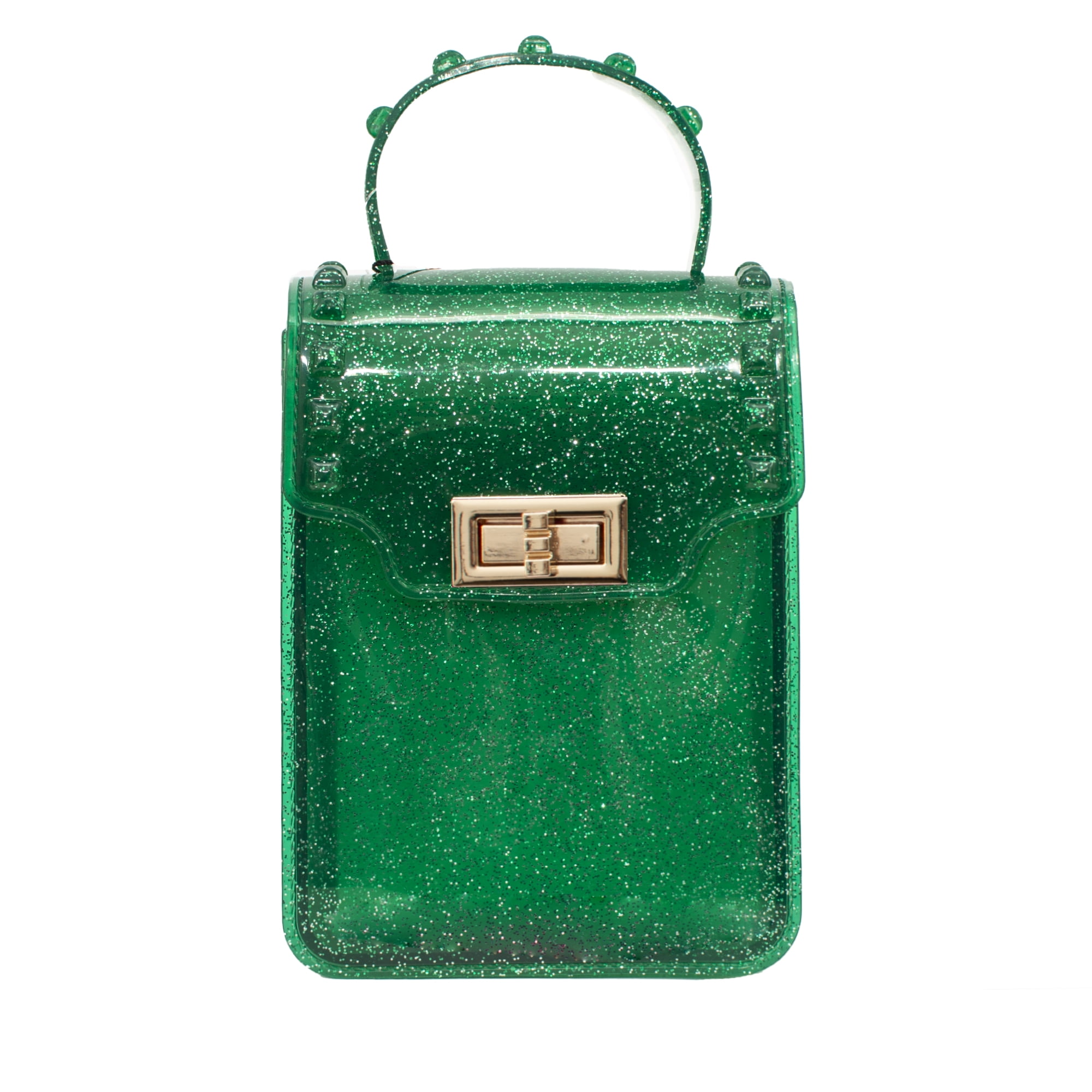 Green Leather Tote Bag with Zipper Shopper Purse Leather Shoulder Bag –  LINDSEY STREET
