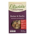 thumbnail image 1 of Olivia's - Croutons Butter&garlic - Case of 6 - 5 OZ, 1 of 2