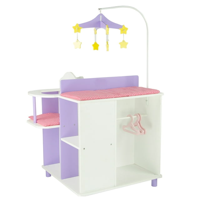 Olivia's Little World Baby Doll Changing Station White TD0203A Doll