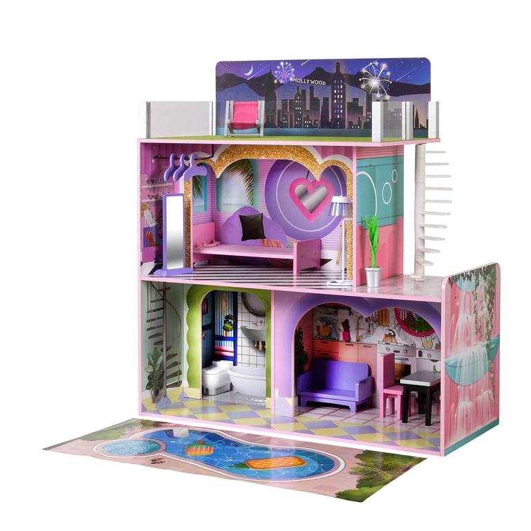 Olivia s Little World Kids Wooden Dreamland Sunset 3 Level