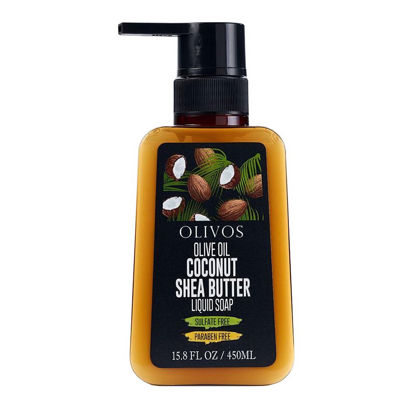 Olivos Olive Oil Coconut Shea Butter Liquid Soap 450ml 18.5 fl oz