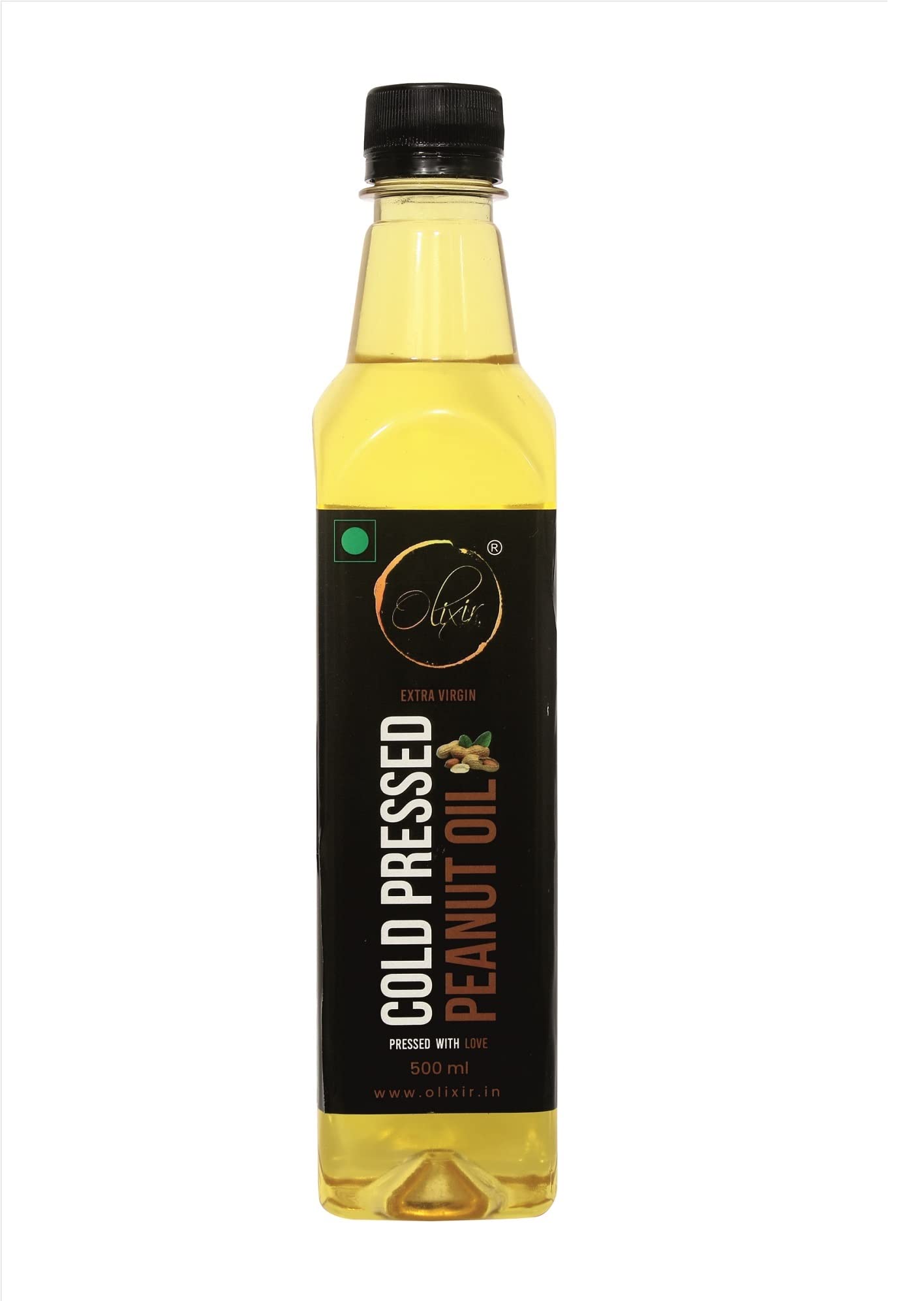 Olixir Cold Pressed Peanut Oil Groundnut Oil Rich In Antioxidants
