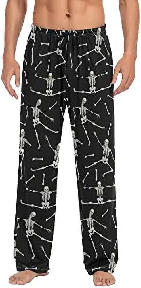 Ollabaky Men's Pajama Pants Sleepwear Pajama Pant with Pockets Lounge ...