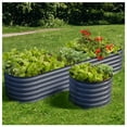 thumbnail image 1 of Olle 4-Style Modular Galvanized Raised Garden Beds [Build 1 of 4 Configurations], 1 of 6