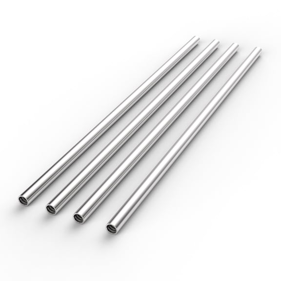 Olle Aluminum Bracing Rods for 24" Wide Raised Garden Beds, 4 Pack