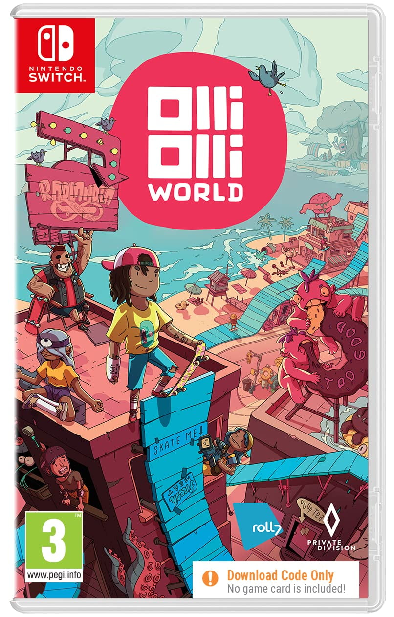Olli Olli World Code in Box (Nintendo Switch)