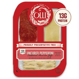 Olli Salumeria Pepperoni and Mozzarella Charcuterie Snack Pack, 2 oz
