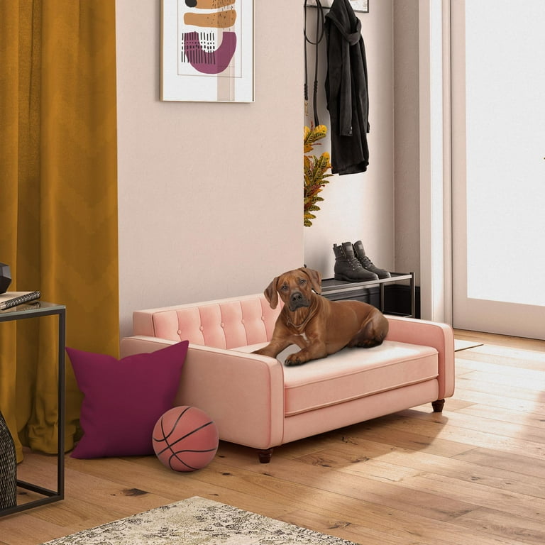 Pink pet sofa top